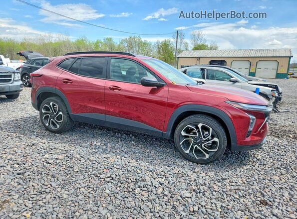KL77LJEP1SC105095 2025 CHEVROLET TRAX Burgundy 