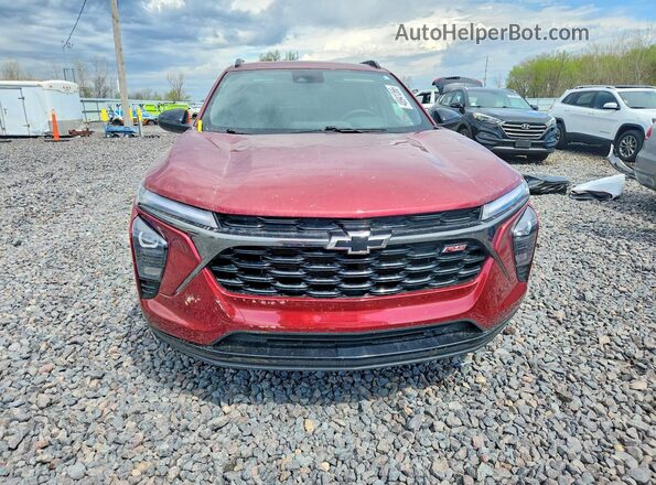 KL77LJEP1SC105095 2025 CHEVROLET TRAX Burgundy 