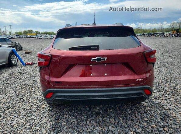 KL77LJEP1SC105095 2025 CHEVROLET TRAX Burgundy 