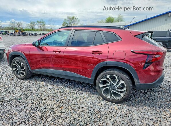 KL77LJEP1SC105095 2025 CHEVROLET TRAX Burgundy 