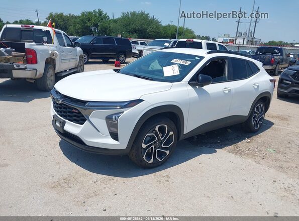 KL77LJEP1SC327281 2025 CHEVROLET TRAX White Front left