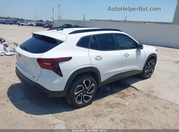 KL77LJEP1SC327281 2025 CHEVROLET TRAX White Rear right