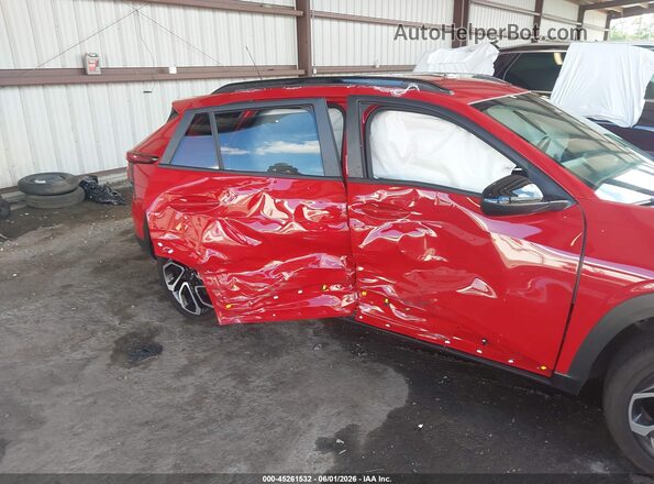 KL77LJEP1TC021148 2026 CHEVROLET TRAX Red Widok z przodu
