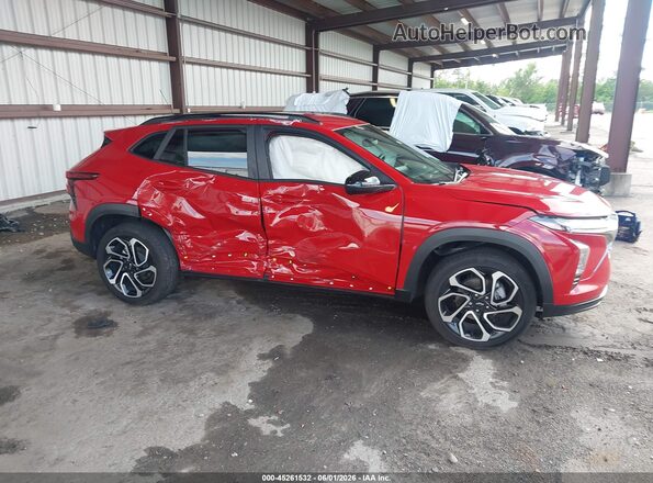 KL77LJEP1TC021148 2026 CHEVROLET TRAX Red Widok wnętrza z tyłu