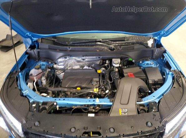 KL77LJEP3SC323720 2025 CHEVROLET TRAX Turquoise Widok komory silnika