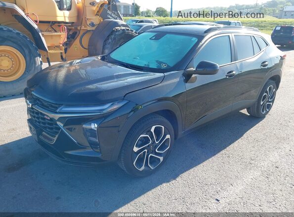 KL77LJEP4SC142156 2025 CHEVROLET TRAX Black Vista tres cuartos delantera izquierda