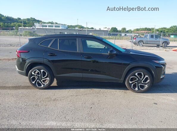 KL77LJEP4SC142156 2025 CHEVROLET TRAX Black Vista del cuadro de instrumentos