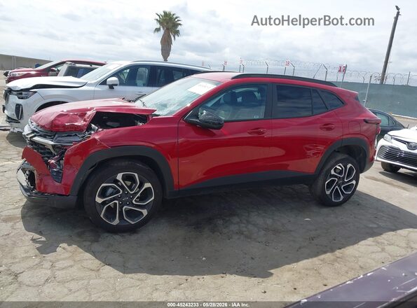 KL77LJEP4TC074782 2026 CHEVROLET TRAX Red სალონის 360-გრადუსიანი ხედი