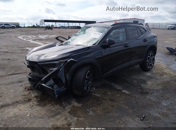 KL77LJEP5SC004366 2025 CHEVROLET TRAX Black წინა მარცხენა ხედი სამი მეოთხედიდან