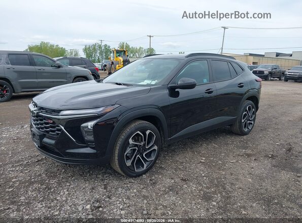 KL77LJEP5SC236305 2025 CHEVROLET TRAX Черный Передняя левая четверть