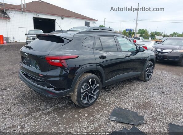 KL77LJEP5SC236305 2025 CHEVROLET TRAX Черный Задняя правая четверть