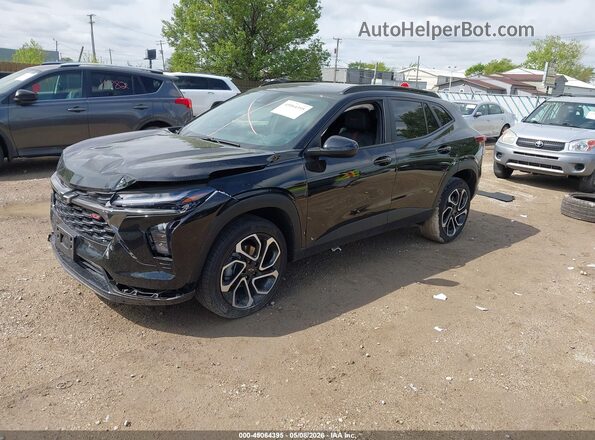 KL77LJEP6SC079464 2025 CHEVROLET TRAX Black Front left