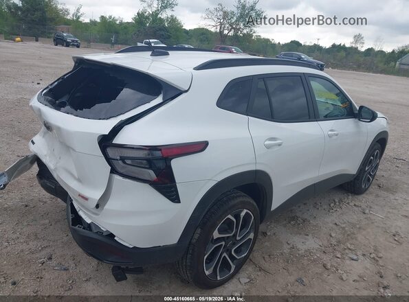 KL77LJEP8SC121228 2025 CHEVROLET TRAX White უკანა მარჯვენა