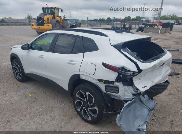 KL77LJEP8SC121228 2025 CHEVROLET TRAX White უკანა მარცხენა