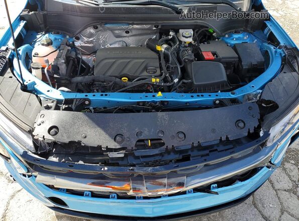KL77LJEP9TC031104 2026 CHEVROLET TRAX Blue Engine compartment view