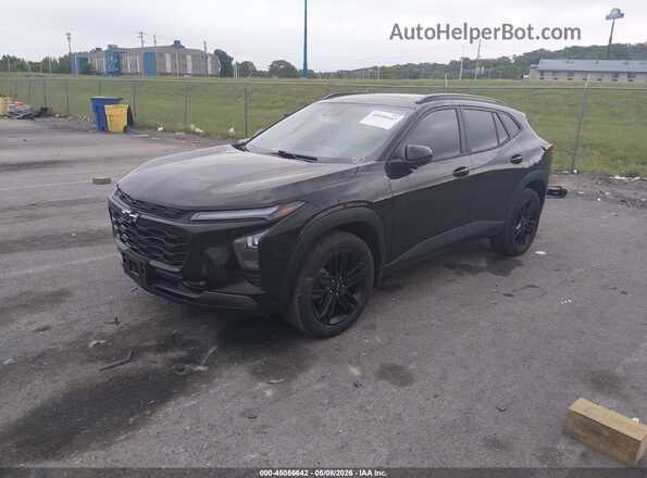 KL77LKE22RC132665 2024 CHEVROLET TRAX Black Front left