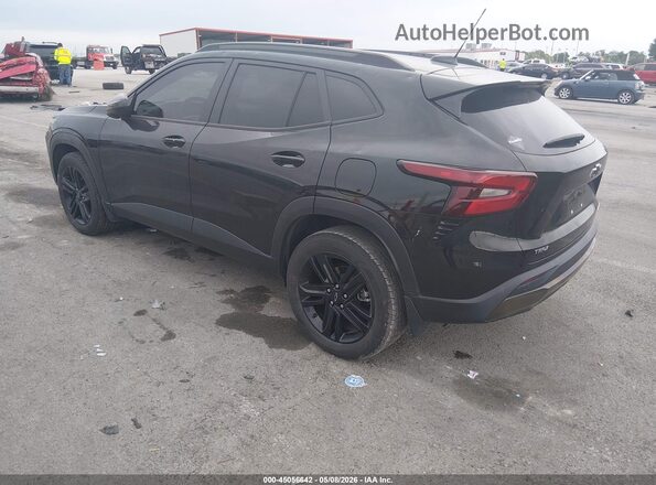 KL77LKE22RC132665 2024 CHEVROLET TRAX Black Rear left