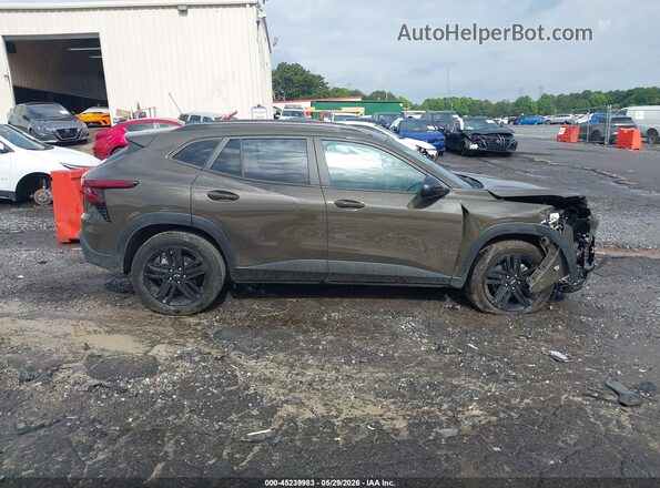 KL77LKE22RC156805 2024 CHEVROLET TRAX Brown Вид задньої частини салону