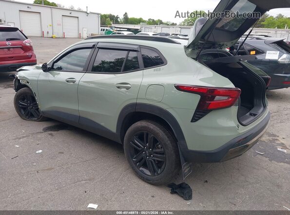 KL77LKE22RC197113 2024 CHEVROLET TRAX Gray Rear left