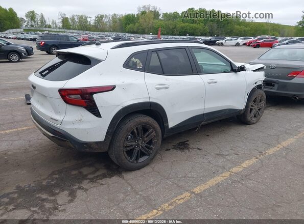 KL77LKE22RC207090 2024 CHEVROLET TRAX White Trasero derecho