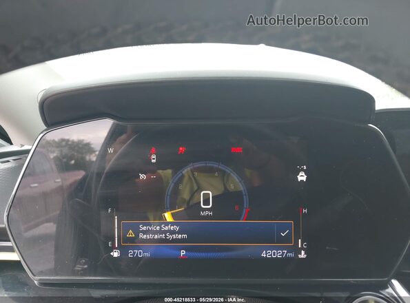 KL77LKEP0SC054808 2025 CHEVROLET TRAX Black Widok tylnych siedzeń