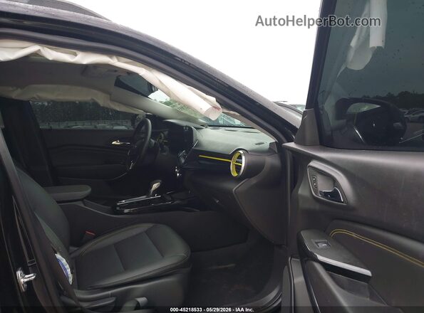 KL77LKEP0SC054808 2025 CHEVROLET TRAX Black Widok wnętrza z przodu