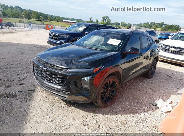 KL77LKEP3SC202546 2025 CHEVROLET TRAX Черный Передняя левая четверть