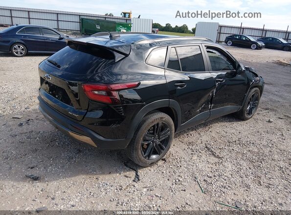 KL77LKEP3SC202546 2025 CHEVROLET TRAX Черный Задняя правая четверть