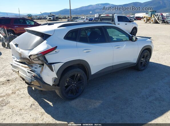 KL77LKEP5SC215878 2025 CHEVROLET TRAX White უკანა მარჯვენა