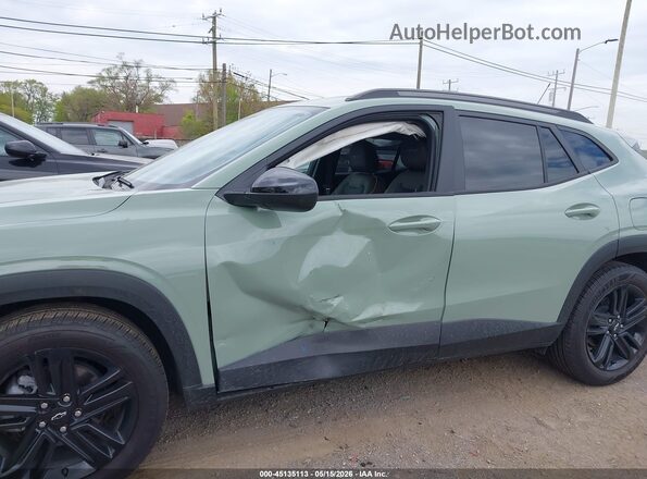 KL77LKEP6SC167775 2025 CHEVROLET TRAX Green წინა ხედი