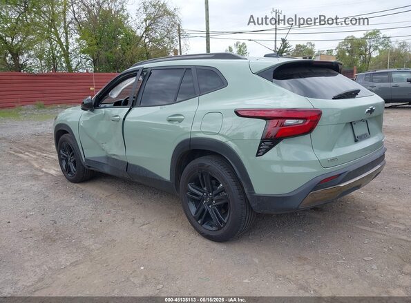 KL77LKEP6SC167775 2025 CHEVROLET TRAX Green უკანა მარცხენა