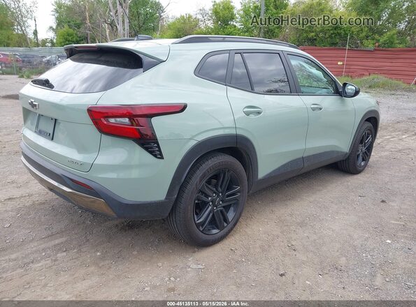 KL77LKEP6SC167775 2025 CHEVROLET TRAX Green უკანა მარჯვენა