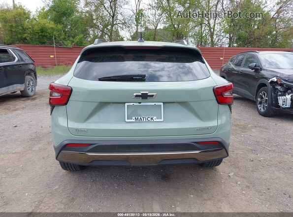 KL77LKEP6SC167775 2025 CHEVROLET TRAX Green 