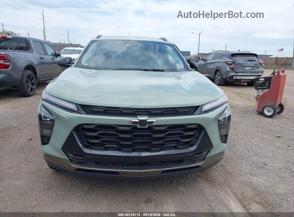 KL77LKEP6SC167775 2025 CHEVROLET TRAX Green ხელსაწყოთა პანელის ხედი