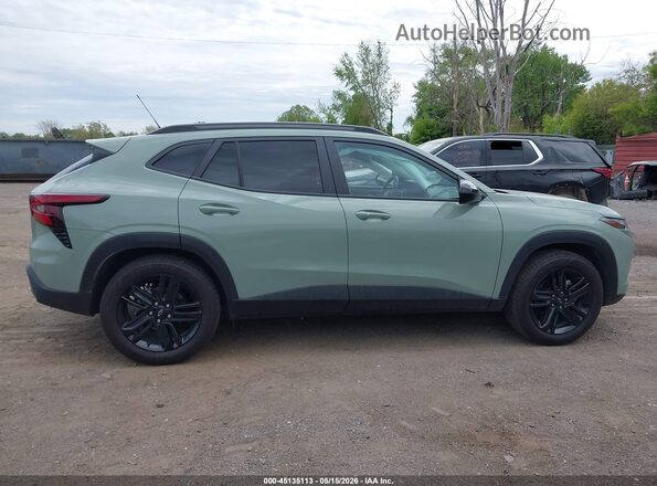 KL77LKEP6SC167775 2025 CHEVROLET TRAX Green უკანა სალონის ხედი