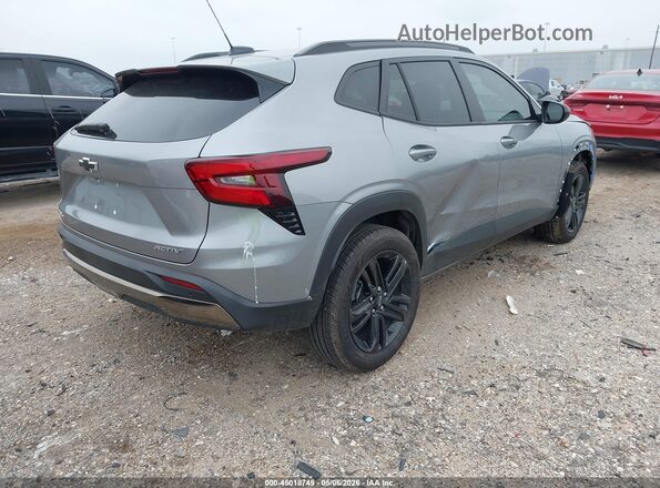 KL77LKEP6SC333129 2025 CHEVROLET TRAX Серый Задняя правая четверть