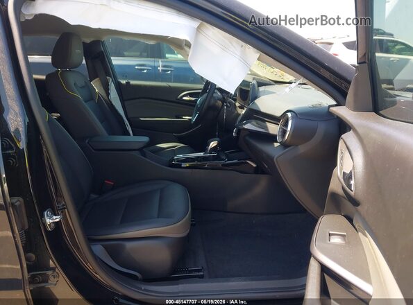KL77LKEP7SC147230 2025 CHEVROLET TRAX Black Widok wnętrza z przodu