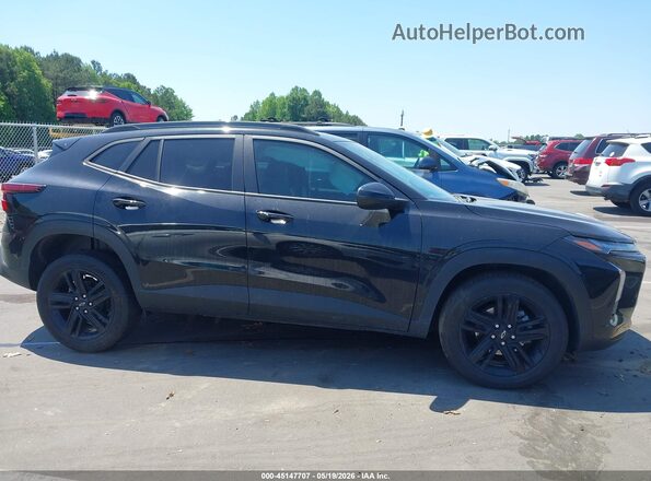KL77LKEP7SC147230 2025 CHEVROLET TRAX Black Widok wnętrza z tyłu