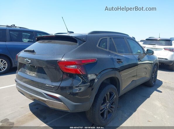 KL77LKEP7SC147230 2025 CHEVROLET TRAX Black Tył prawy