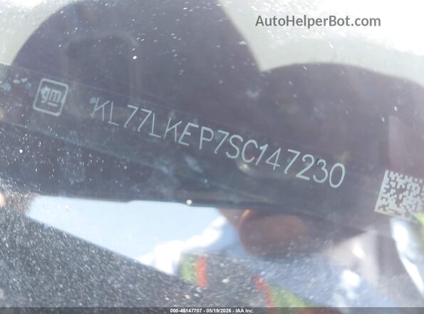 KL77LKEP7SC147230 2025 CHEVROLET TRAX Black Widok komory silnika