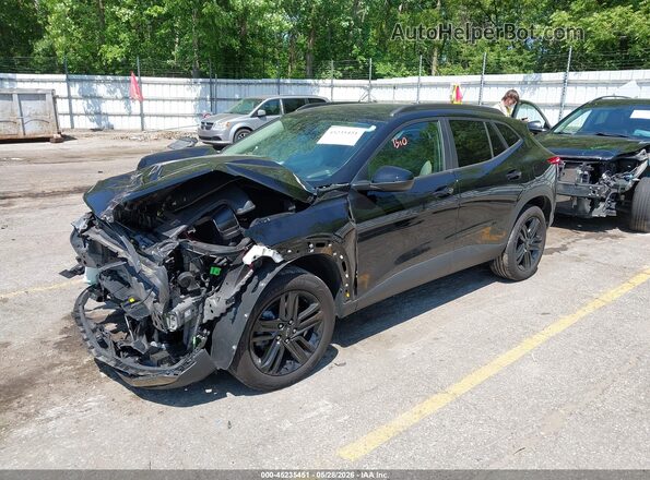 KL77LKEP7SC288072 2025 CHEVROLET TRAX Черный Передняя левая четверть