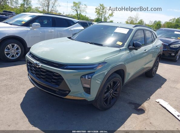 KL77LKEP8SC074207 2025 CHEVROLET TRAX Green 