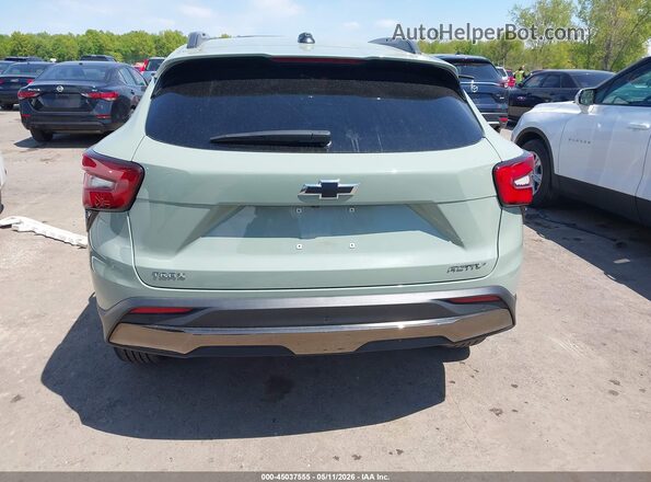 KL77LKEP8SC074207 2025 CHEVROLET TRAX Green 