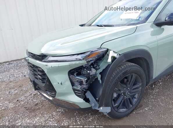 KL77LKEPXSC279639 2025 CHEVROLET TRAX Green Vista frontal