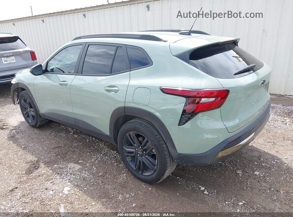 KL77LKEPXSC279639 2025 CHEVROLET TRAX Green Trasero izquierdo