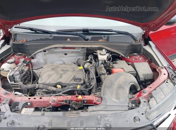 KL79MMS20MB127551 2021 CHEVROLET TRAILBLAZER Red უკანა ხედი