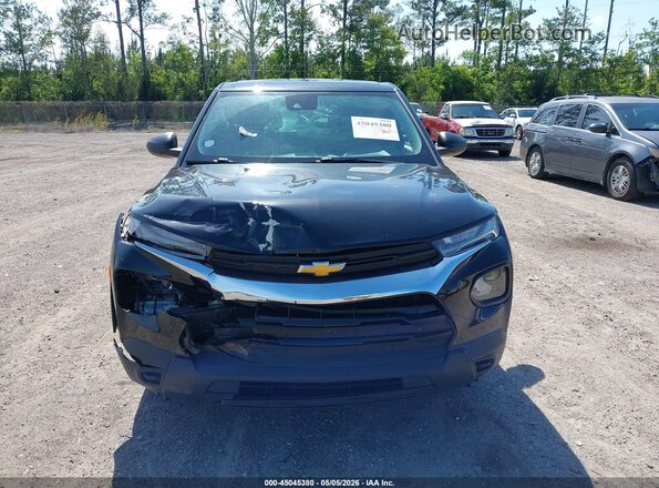 KL79MMS20NB144352 2022 CHEVROLET TRAILBLAZER Black Vista del cuadro de instrumentos