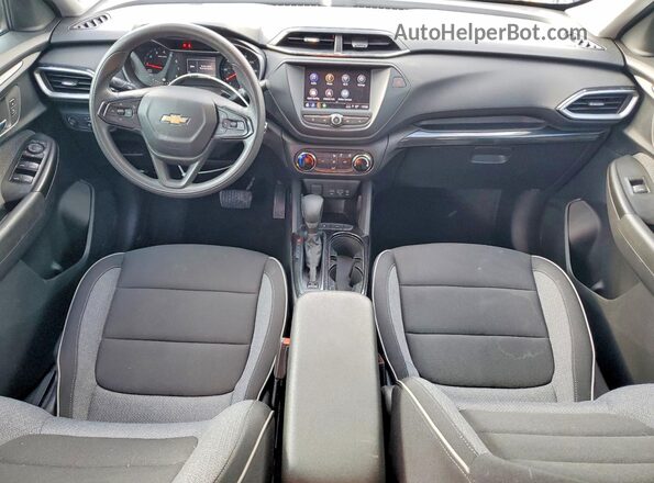 KL79MMS21PB015572 2023 CHEVROLET TRAILBLAZER Black Dashboard view