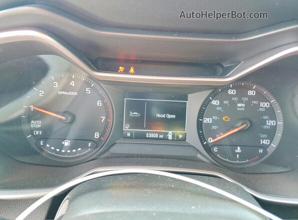 KL79MMS21PB015572 2023 CHEVROLET TRAILBLAZER Black Instrument cluster view
