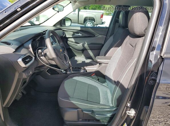KL79MMS21PB015572 2023 CHEVROLET TRAILBLAZER Black Front interior view